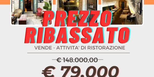 VENDE – ATTIVITA’ DI RISTORAZIONE